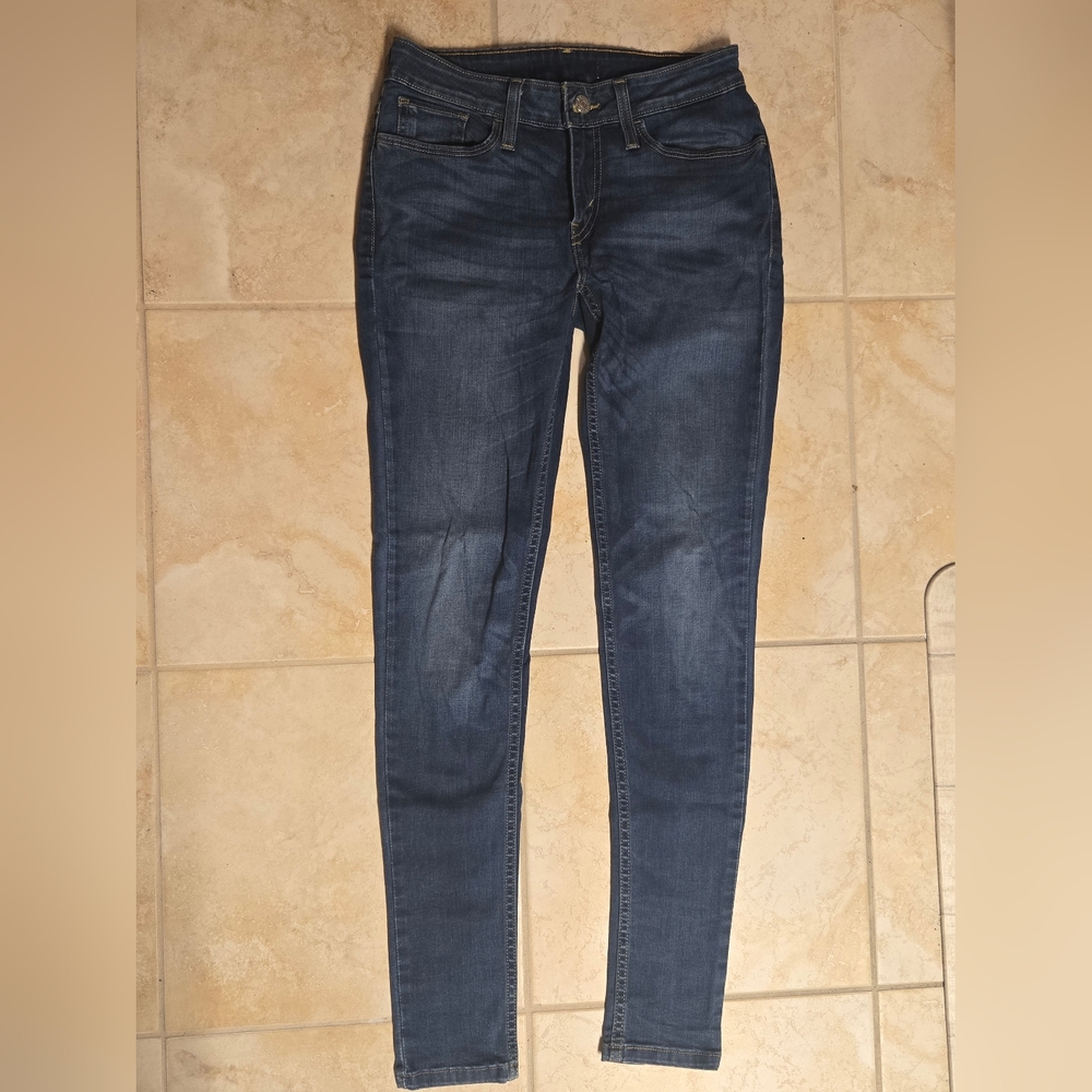 Levi's Dark Blue Skinny Jeans